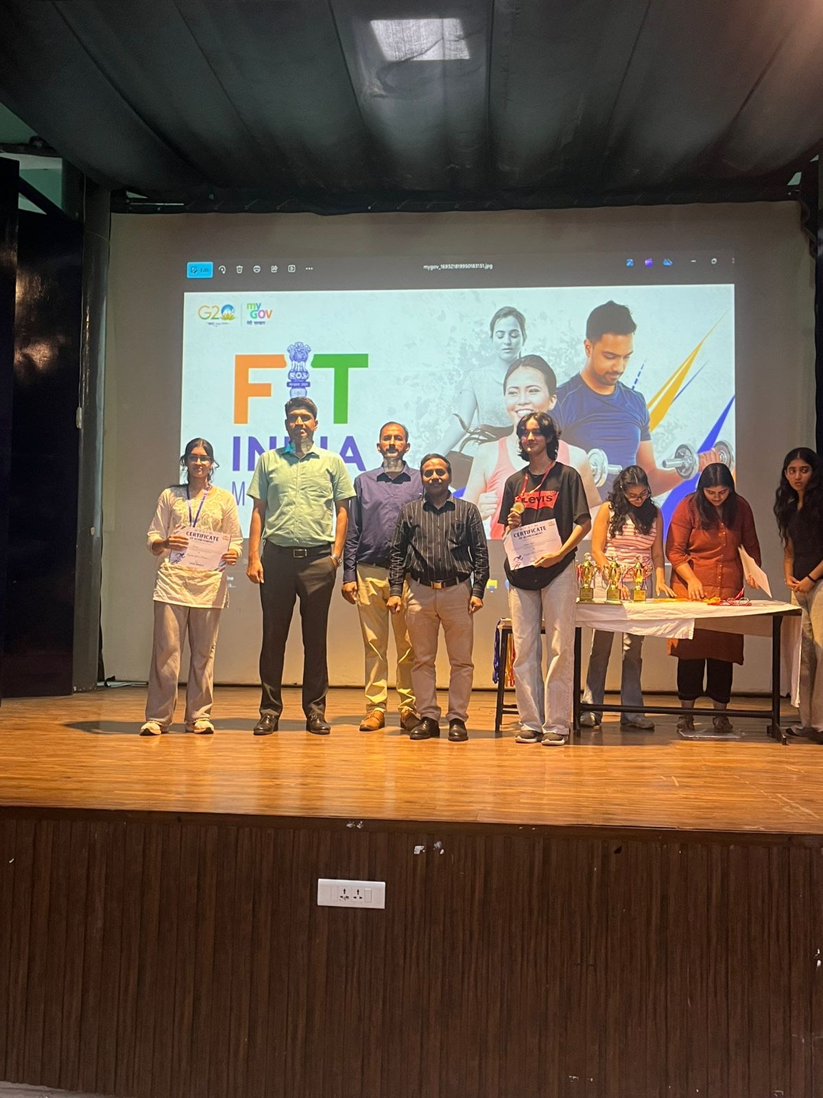 PEC Organized Fit India Event 2025